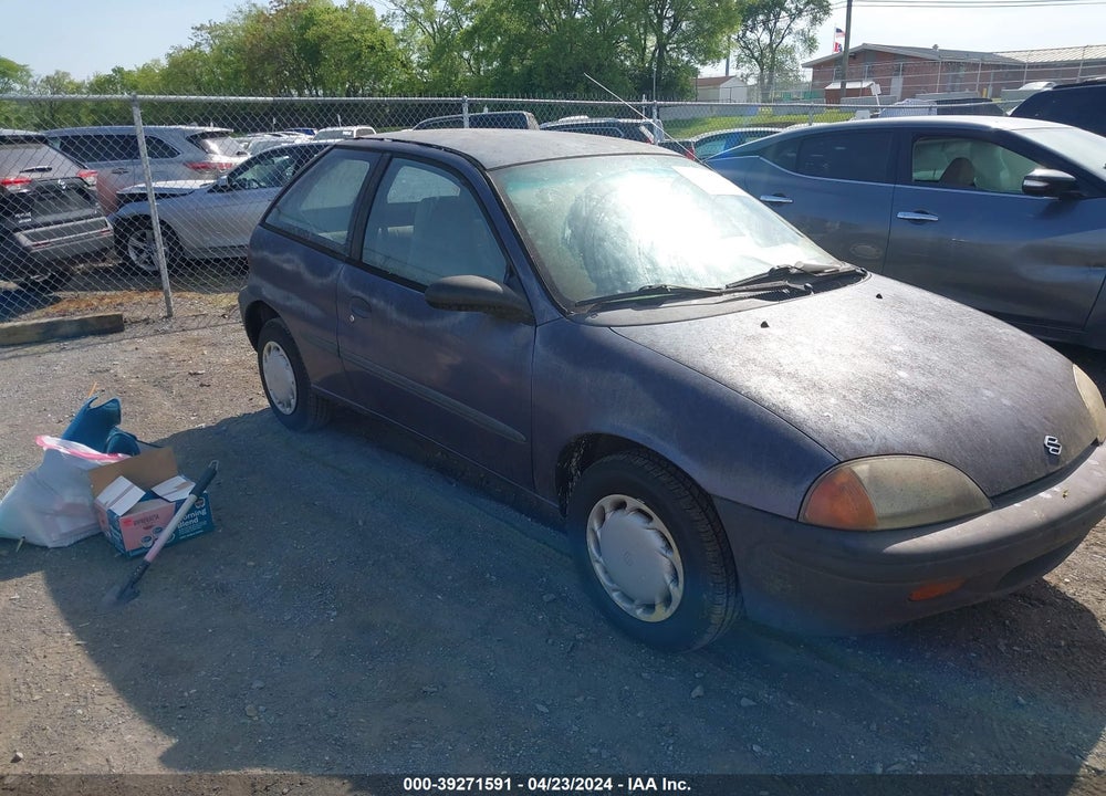 1997 SUZUKI SWIFT VIN: 2S2AB21H7V6601733