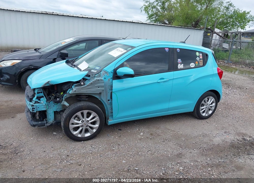 2021 CHEVROLET SPARK FWD 1LT AUTOMATIC VIN: KL8CD6SA8MC712344