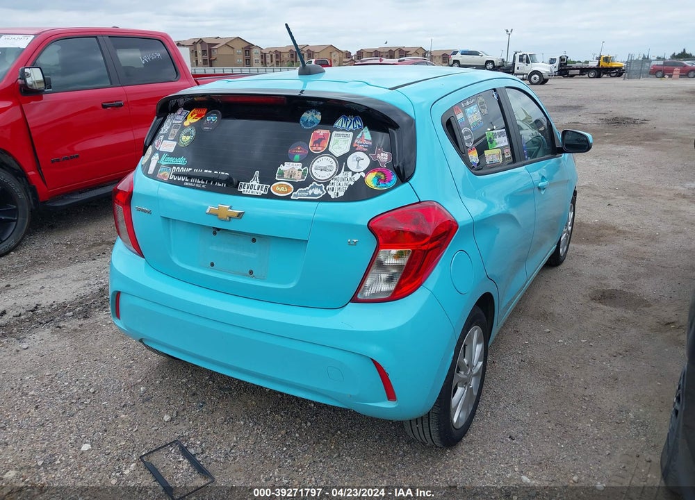 2021 CHEVROLET SPARK FWD 1LT AUTOMATIC VIN: KL8CD6SA8MC712344