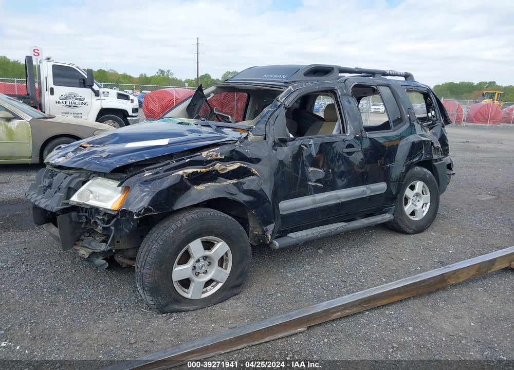 2005 NISSAN XTERRA S VIN: 5N1AN08UX5C637847
