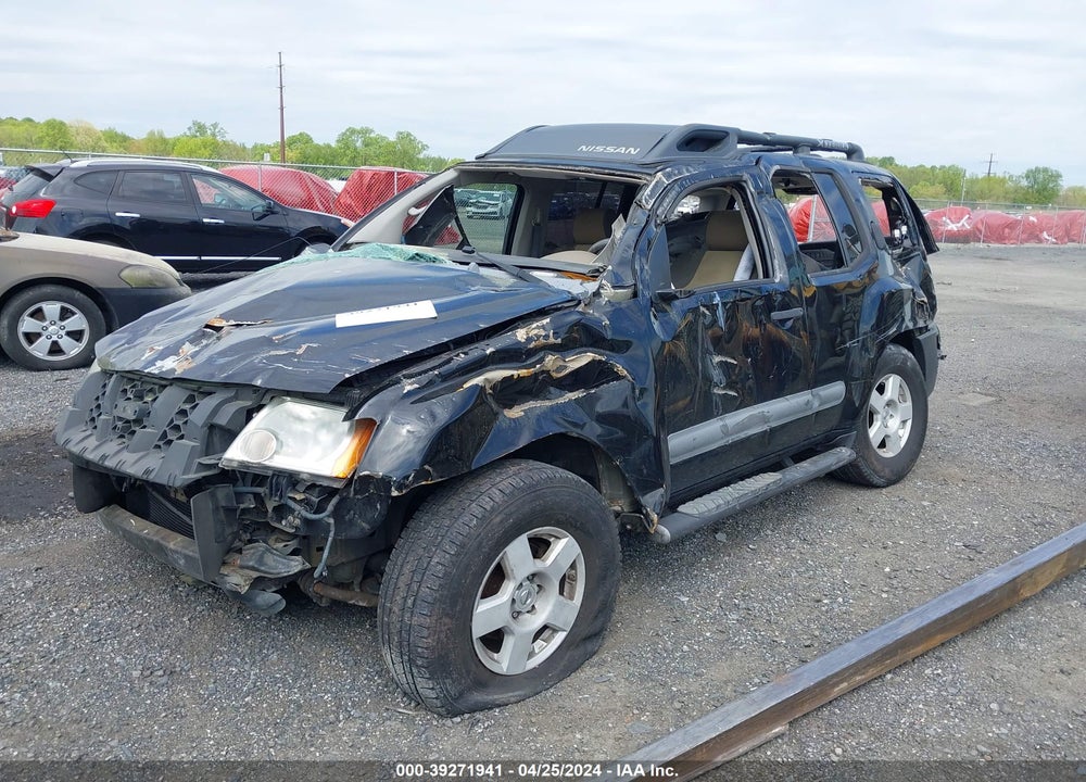 2005 NISSAN XTERRA S VIN: 5N1AN08UX5C637847