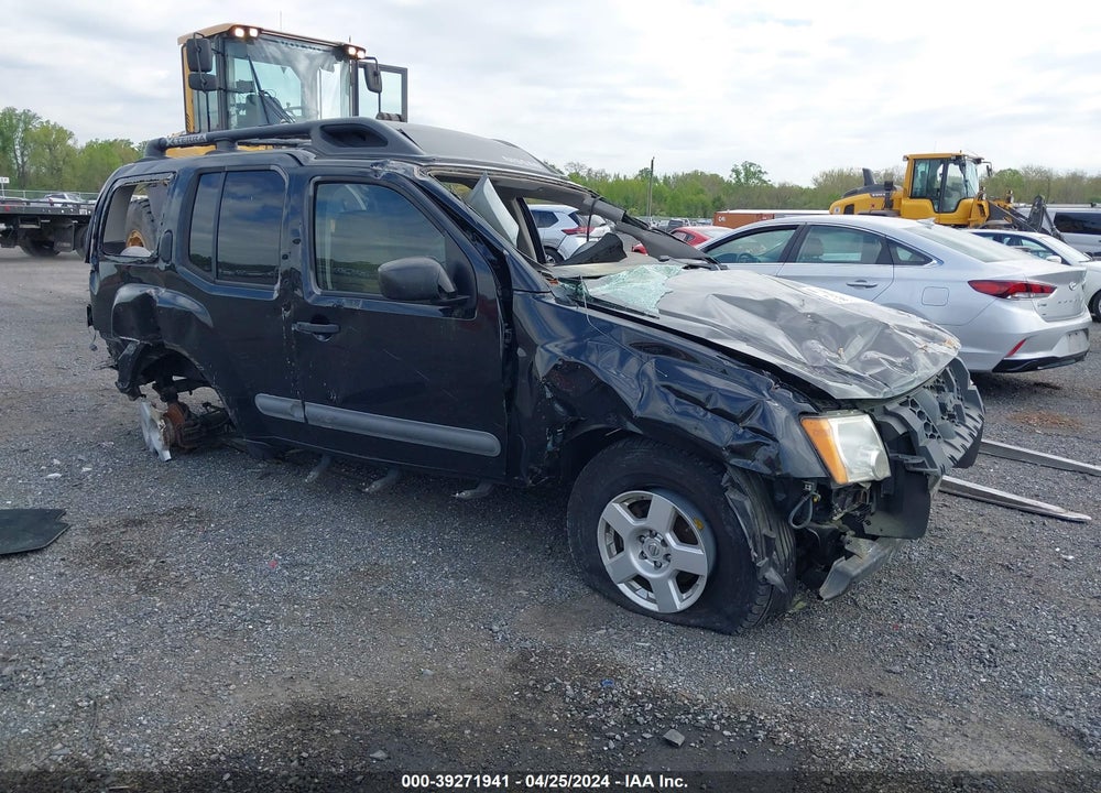 2005 NISSAN XTERRA S VIN: 5N1AN08UX5C637847