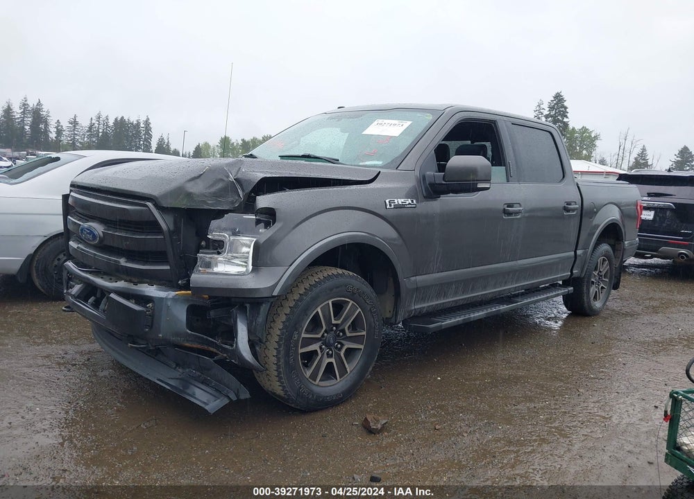 2017 FORD F-150 LARIAT VIN: 1FTEW1EF5HKE00840