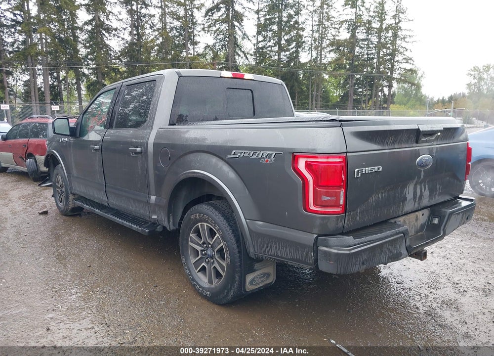 2017 FORD F-150 LARIAT VIN: 1FTEW1EF5HKE00840