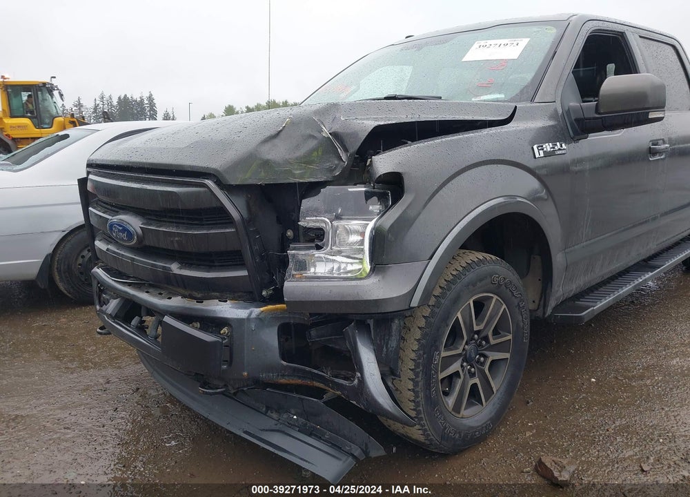 2017 FORD F-150 LARIAT VIN: 1FTEW1EF5HKE00840
