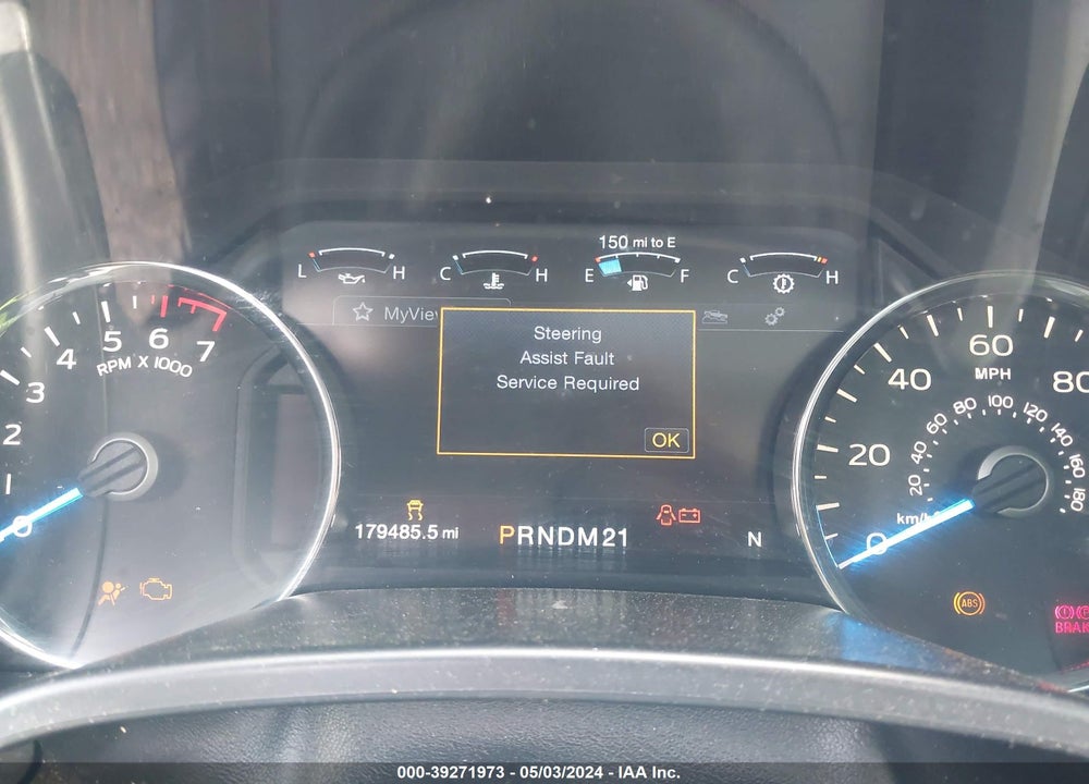 2017 FORD F-150 LARIAT VIN: 1FTEW1EF5HKE00840