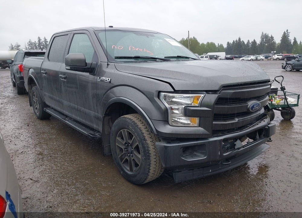 2017 FORD F-150 LARIAT VIN: 1FTEW1EF5HKE00840