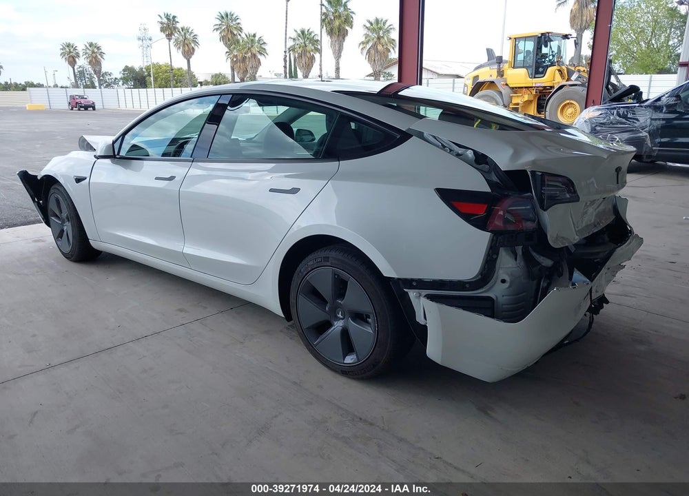 2023 TESLA MODEL 3 REAR-WHEEL DRIVE VIN: 5YJ3E1EA2PF564606