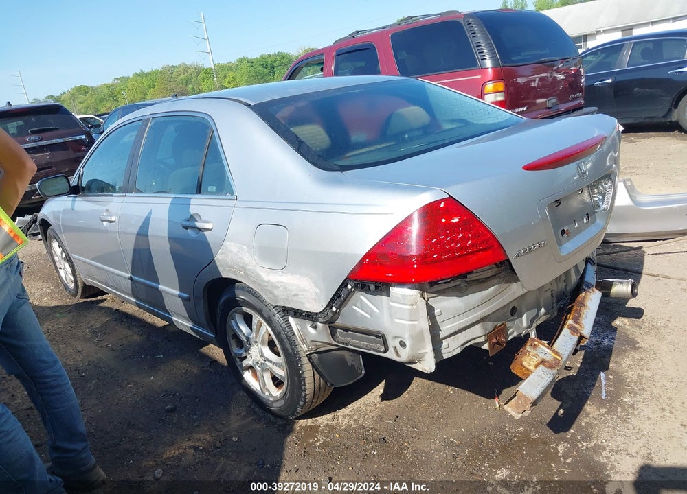 2007 HONDA ACCORD 2.4 EX VIN: 1HGCM56707A069831