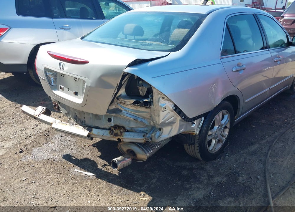 2007 HONDA ACCORD 2.4 EX VIN: 1HGCM56707A069831