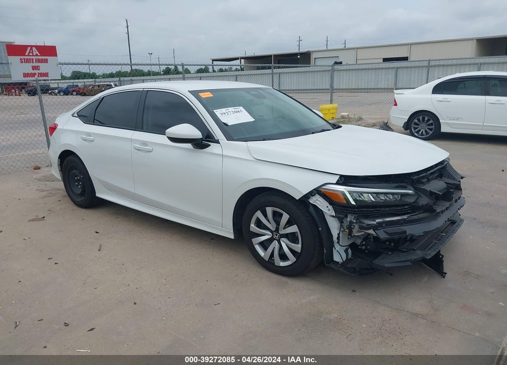 2023 HONDA CIVIC LX VIN: 2HGFE2F23PH534679