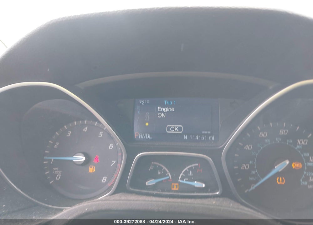 2014 FORD FOCUS SE VIN: 1FADP3F2XEL450824