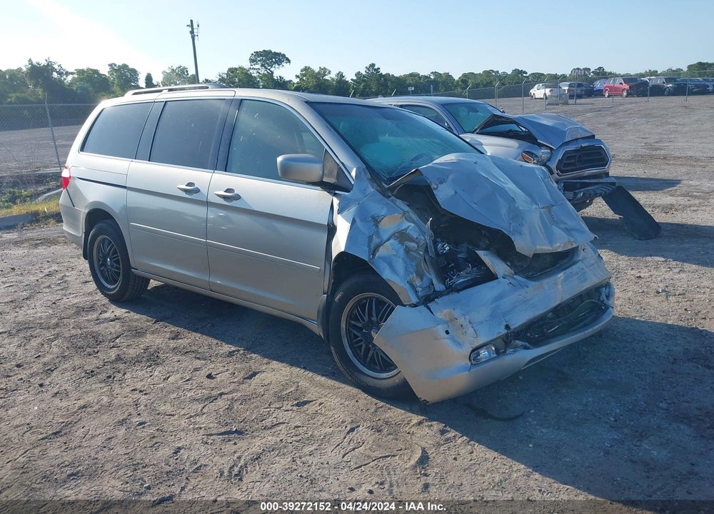 2006 HONDA ODYSSEY TOURING VIN: 5FNRL38816B049714