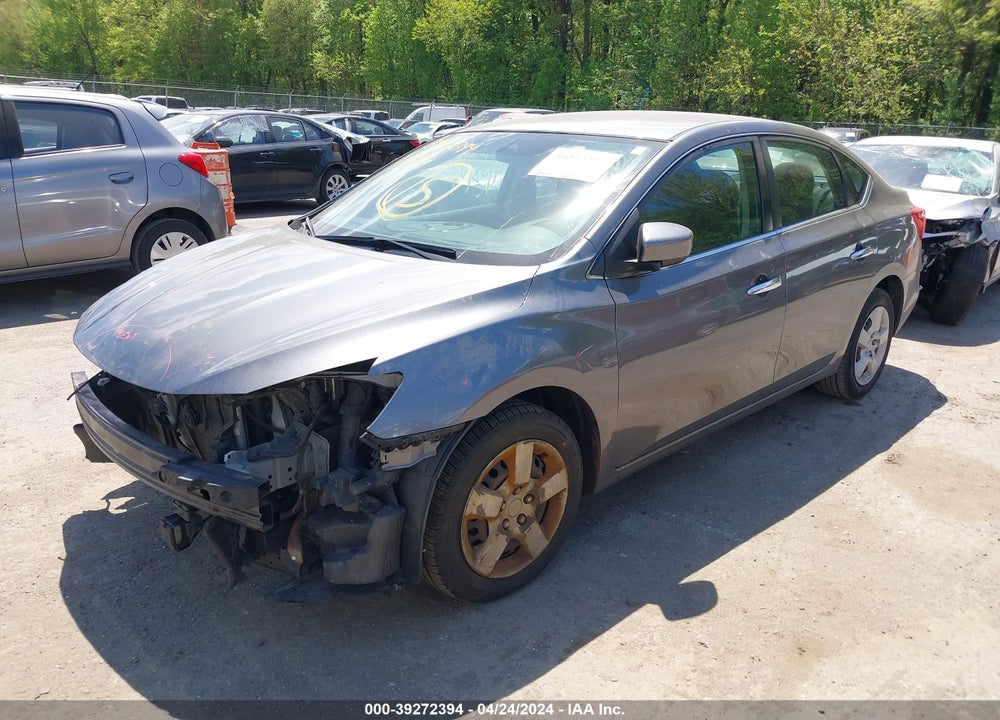 2018 NISSAN SENTRA S VIN: 3N1AB7AP6JY241087