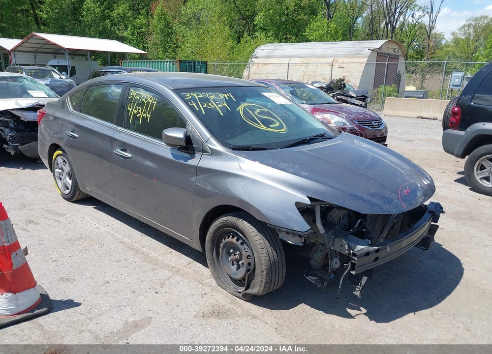 2018 NISSAN SENTRA S VIN: 3N1AB7AP6JY241087