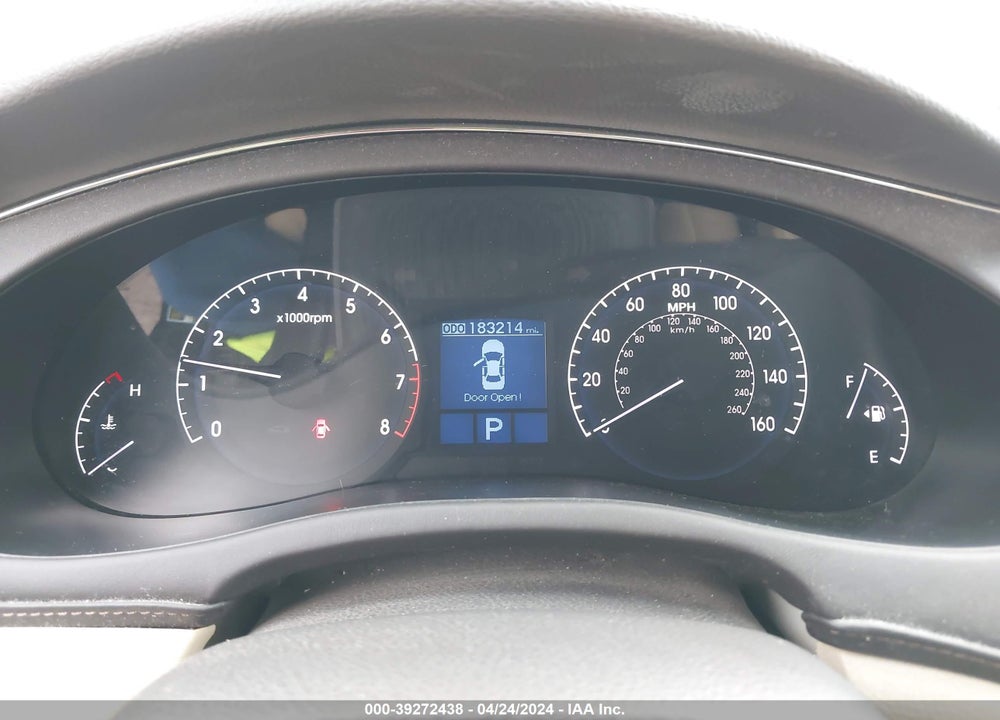 2009 HYUNDAI GENESIS 3.8 VIN: KMHGC46E39U018008