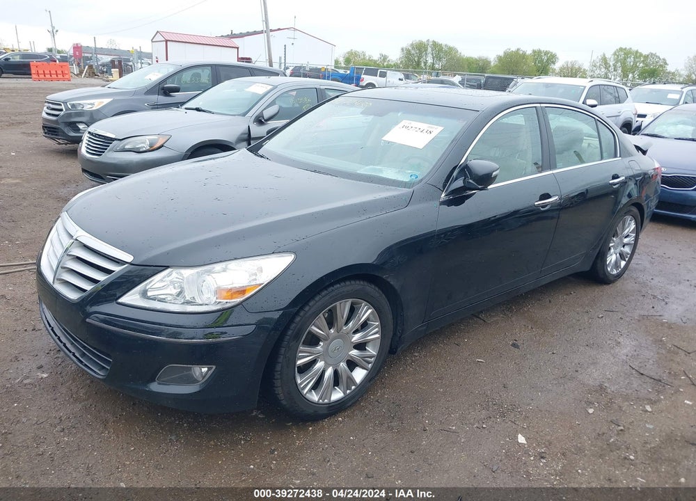2009 HYUNDAI GENESIS 3.8 VIN: KMHGC46E39U018008