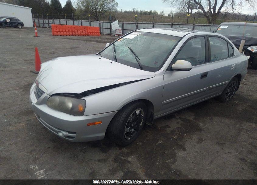 2005 HYUNDAI ELANTRA GLS/GT VIN: KMHDN46D45U057057