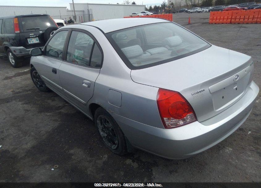 2005 HYUNDAI ELANTRA GLS/GT VIN: KMHDN46D45U057057