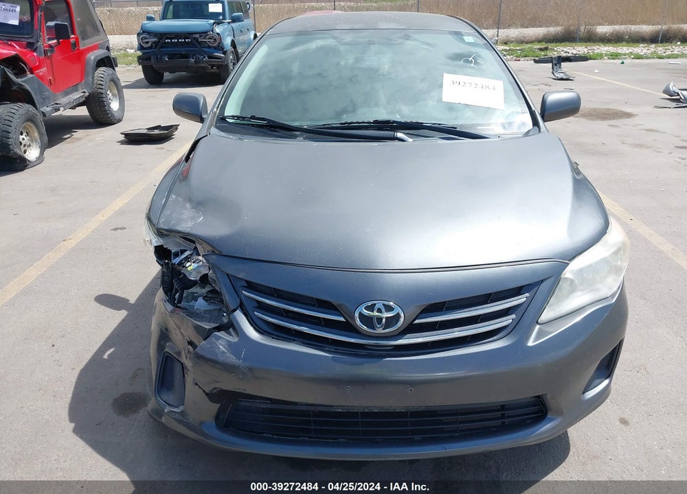2013 TOYOTA COROLLA LE VIN: 2T1BU4EE4DC058228