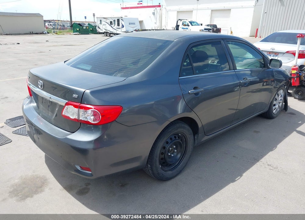 2013 TOYOTA COROLLA LE VIN: 2T1BU4EE4DC058228