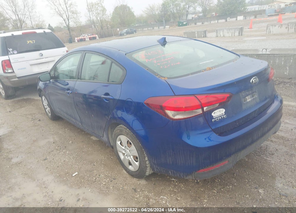 2018 KIA FORTE LX VIN: 3KPFK4A73JE189064