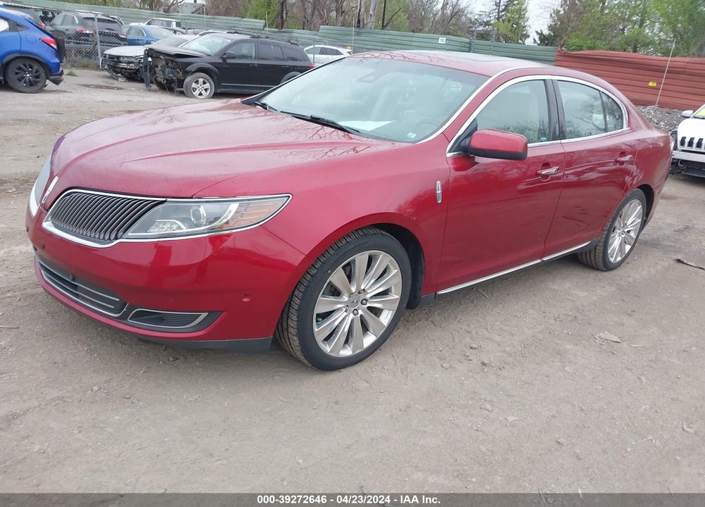 2013 LINCOLN MKS ECOBOOST VIN: 1LNHL9FT9DG618037