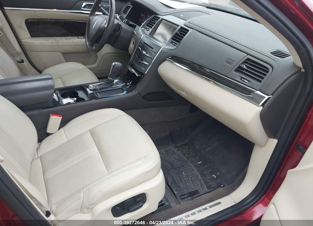 2013 LINCOLN MKS ECOBOOST VIN: 1LNHL9FT9DG618037