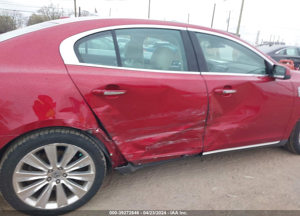 2013 LINCOLN MKS ECOBOOST VIN: 1LNHL9FT9DG618037