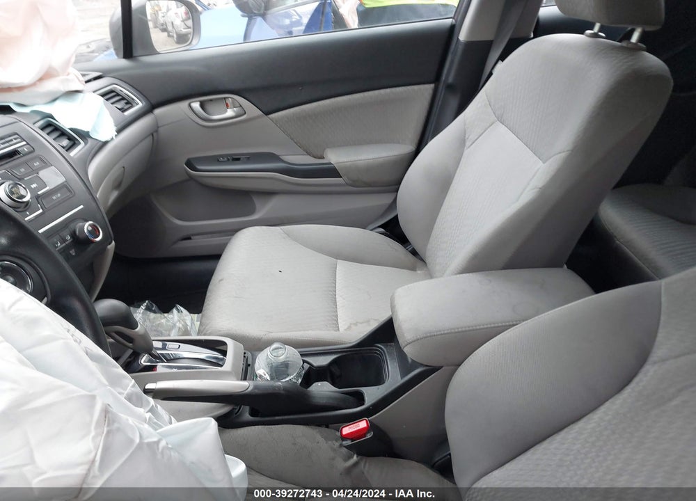 2014 HONDA CIVIC LX VIN: 2HGFB2F5XEH541967
