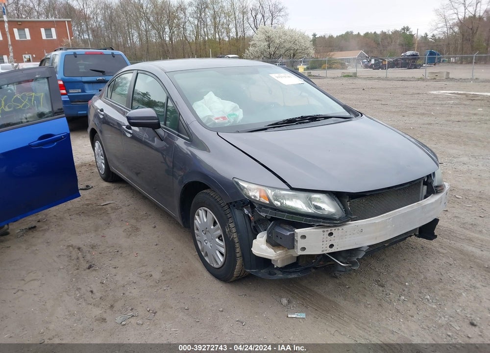 2014 HONDA CIVIC LX VIN: 2HGFB2F5XEH541967