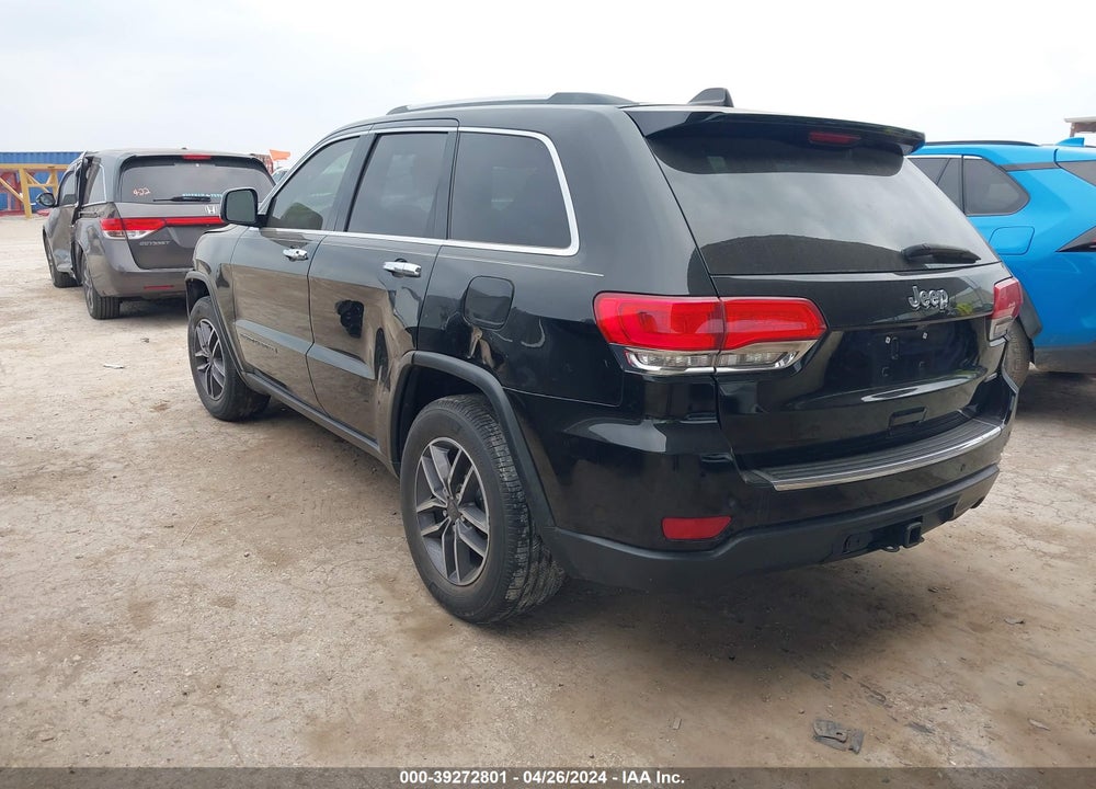 2019 JEEP GRAND CHEROKEE LIMITED 4X2 VIN: 1C4RJEBG1KC584194