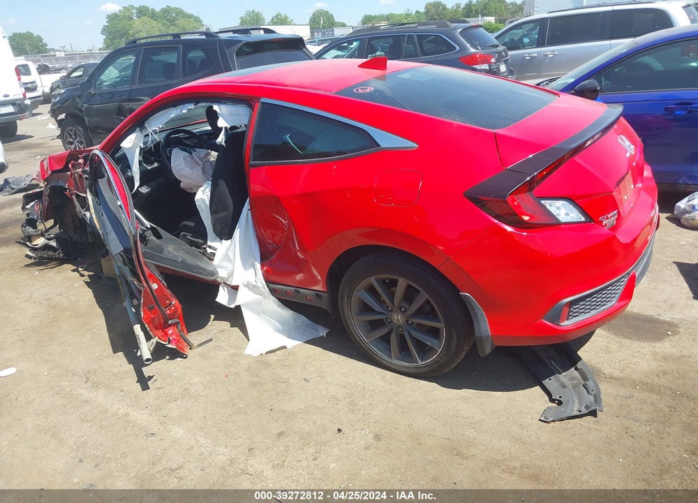 2020 HONDA CIVIC EX VIN: 2HGFC3B35LH352194