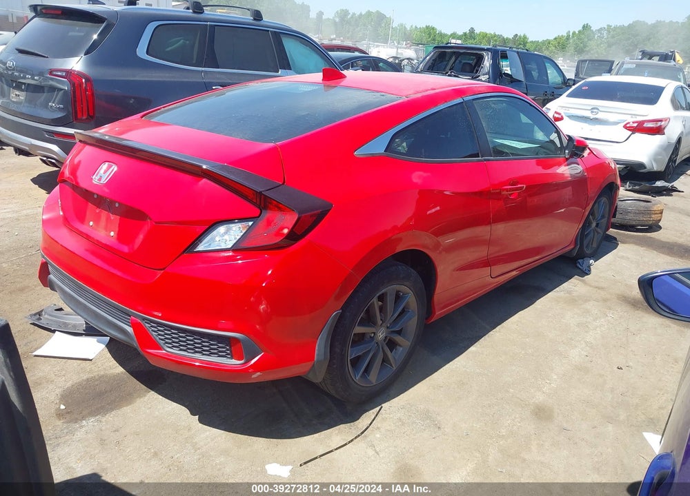 2020 HONDA CIVIC EX VIN: 2HGFC3B35LH352194