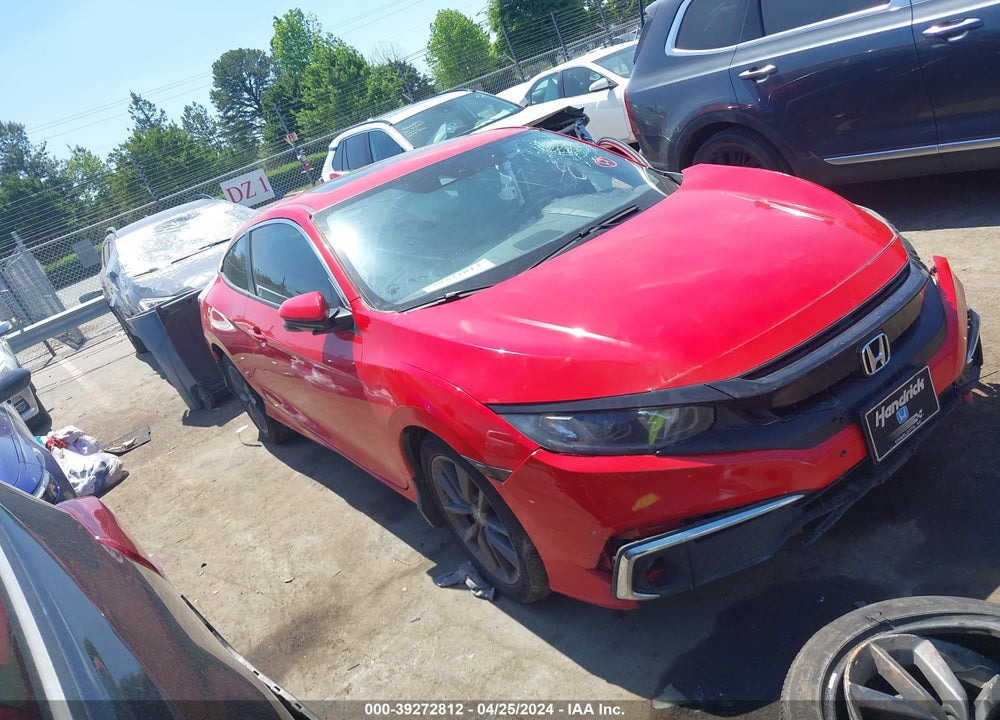 2020 HONDA CIVIC EX VIN: 2HGFC3B35LH352194