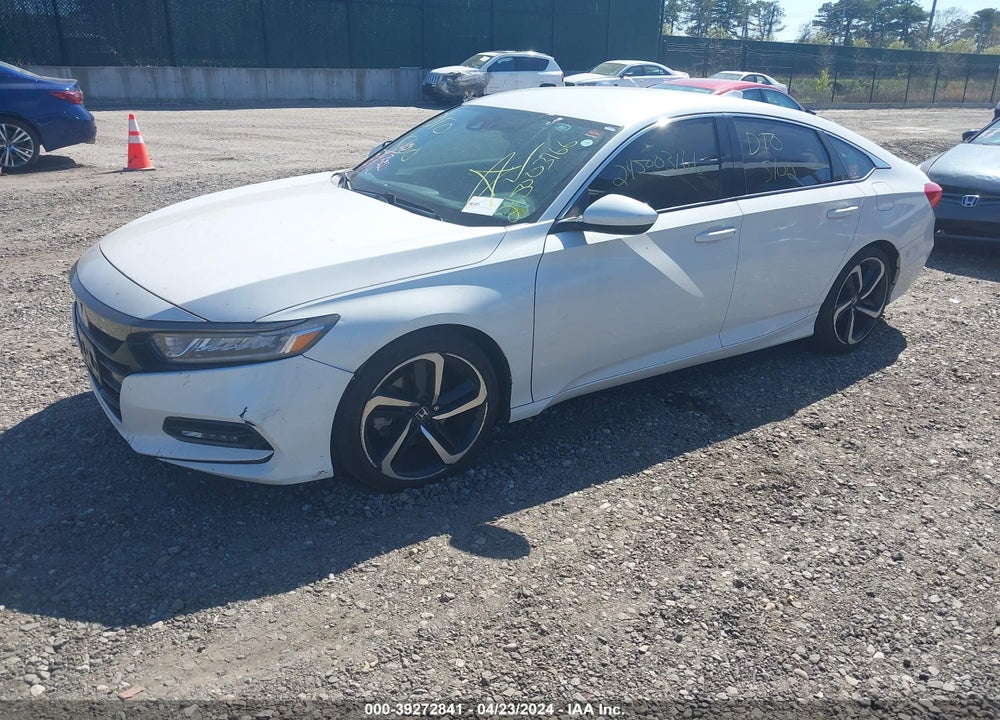 2018 HONDA ACCORD SPORT VIN: 1HGCV1F38JA012724