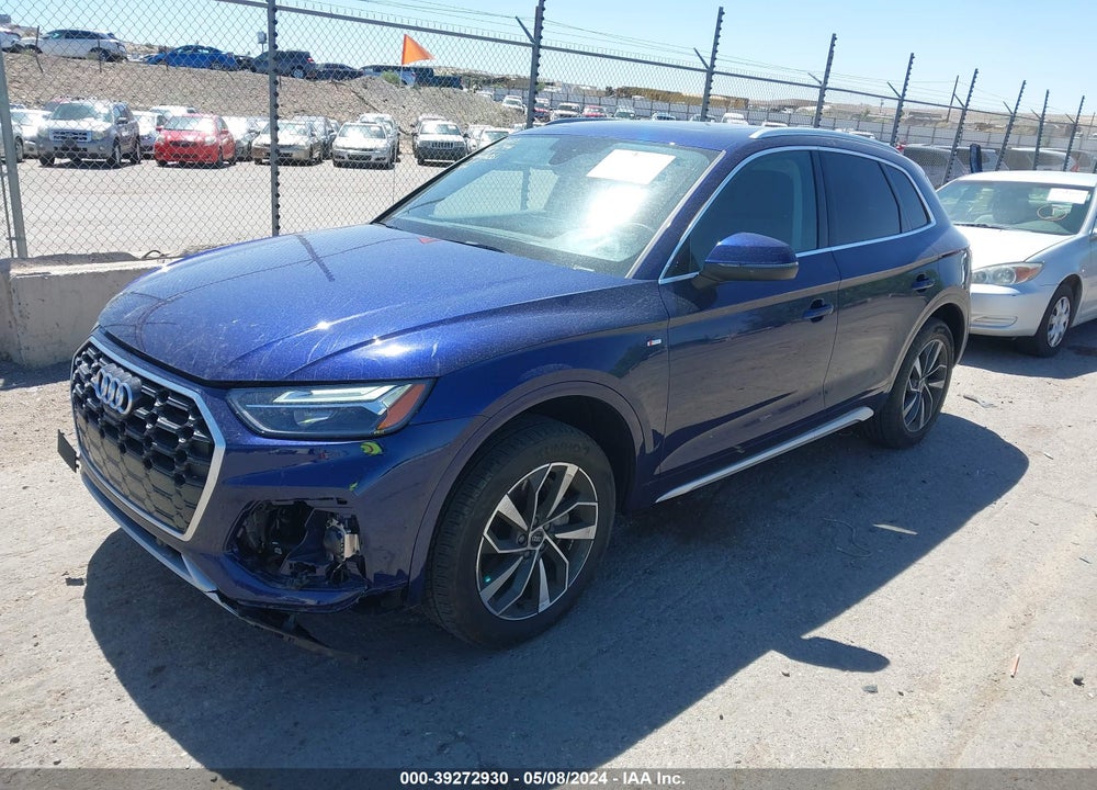 2022 AUDI Q5 VIN: WA1EAAFY9N2041884