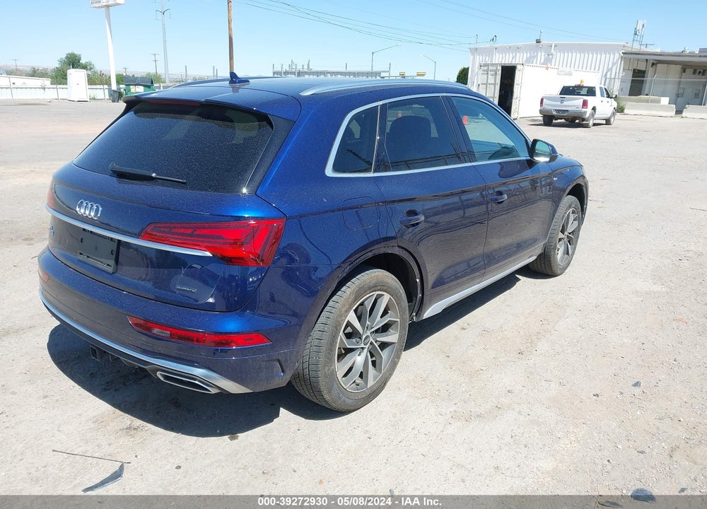 2022 AUDI Q5 VIN: WA1EAAFY9N2041884
