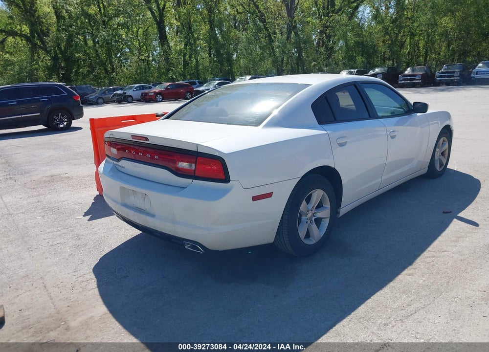 2014 DODGE CHARGER SE VIN: 2C3CDXBG5EH258980