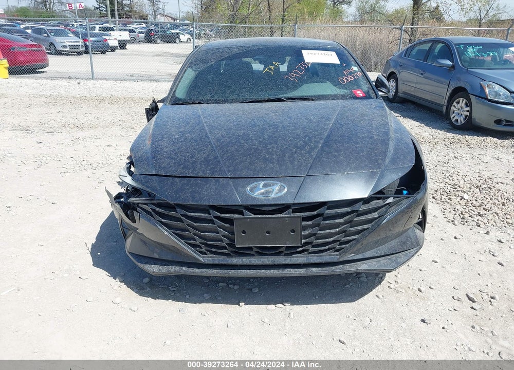2021 HYUNDAI ELANTRA SEL VIN: 5NPLM4AG9MH000270