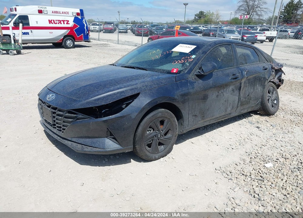 2021 HYUNDAI ELANTRA SEL VIN: 5NPLM4AG9MH000270