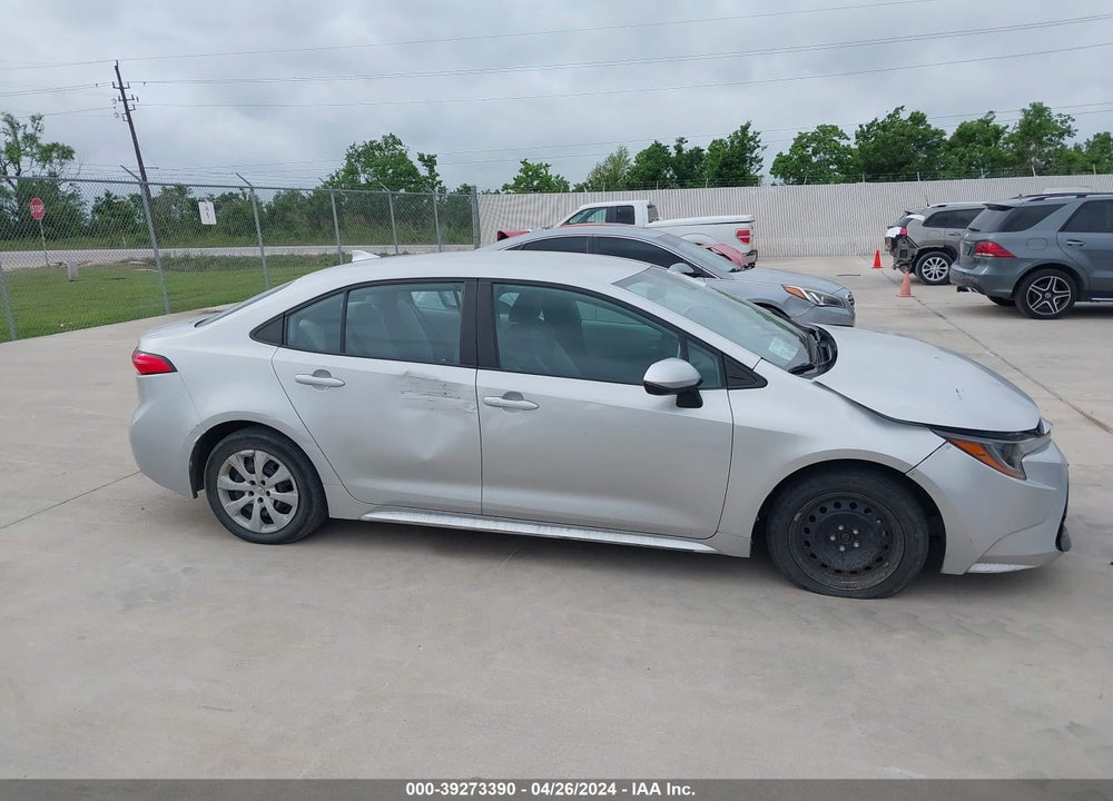 2021 TOYOTA COROLLA LE VIN: 5YFEPMAE7MP182259