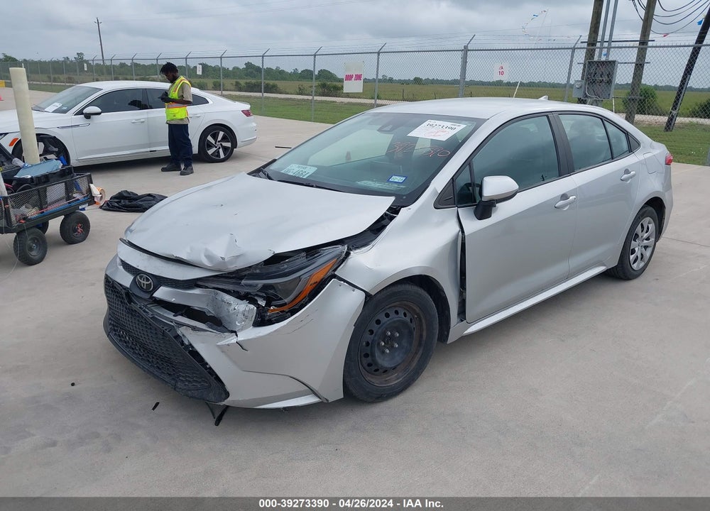 2021 TOYOTA COROLLA LE VIN: 5YFEPMAE7MP182259