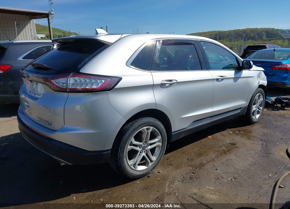 2018 FORD EDGE TITANIUM VIN: 2FMPK4K83JBC14981