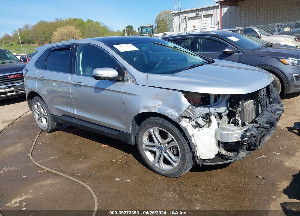 2018 FORD EDGE TITANIUM VIN: 2FMPK4K83JBC14981