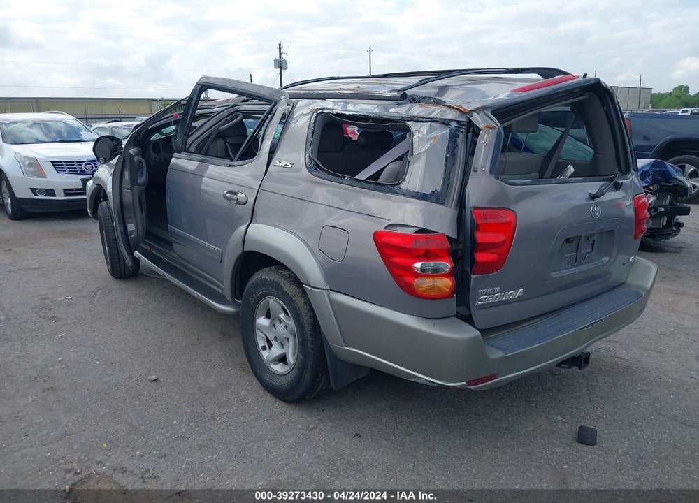 2002 TOYOTA SEQUOIA SR5 V8 VIN: 5TDZT34AX2S063822