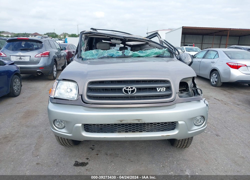 2002 TOYOTA SEQUOIA SR5 V8 VIN: 5TDZT34AX2S063822