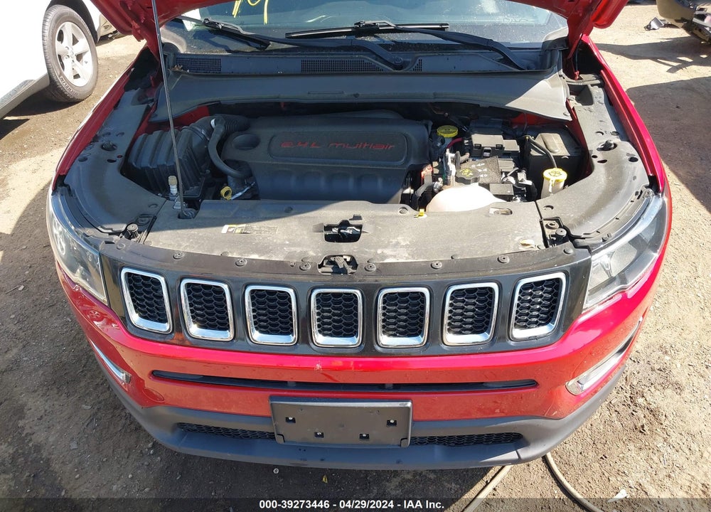 2018 JEEP COMPASS SPORT 4X4 VIN: 3C4NJDAB0JT213545