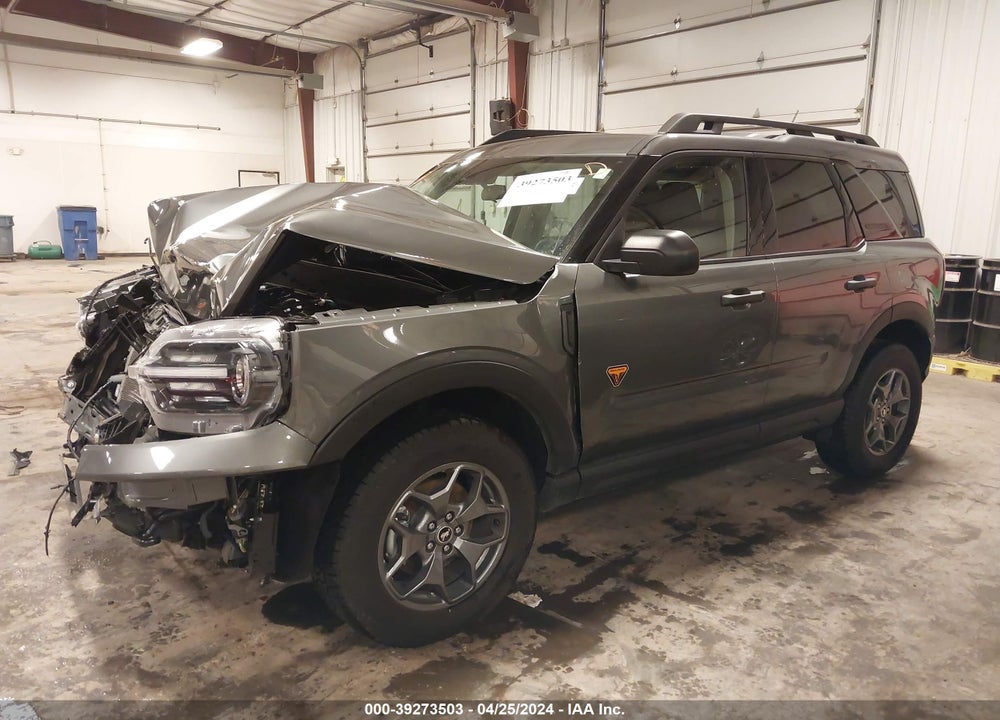 2023 FORD BRONCO SPORT BADLANDS VIN: 3FMCR9D9XPRD77716