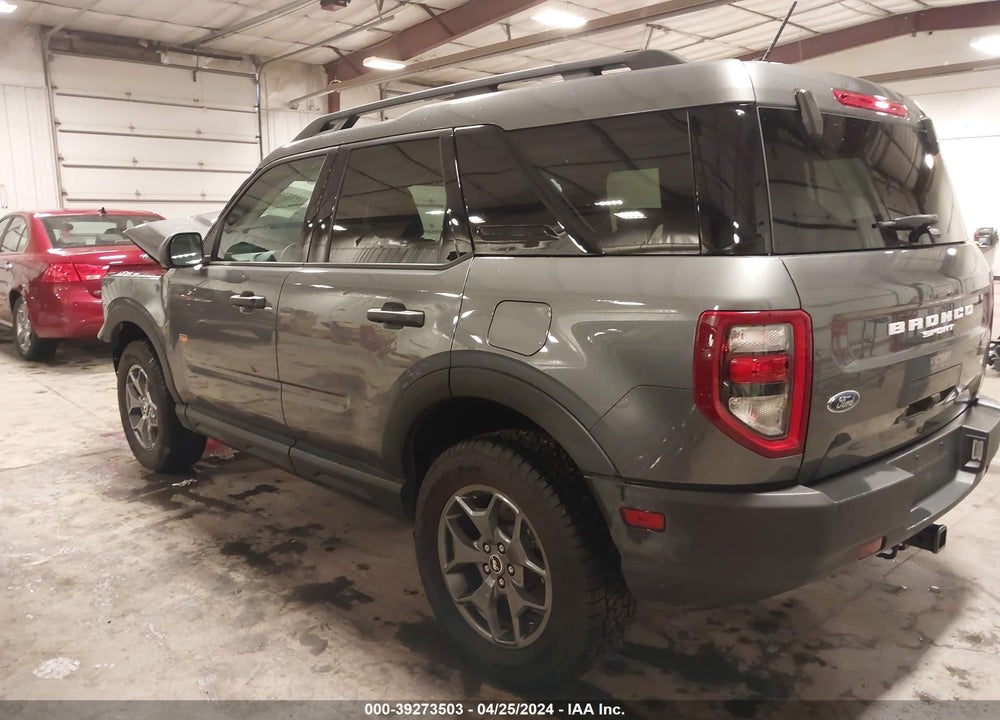 2023 FORD BRONCO SPORT BADLANDS VIN: 3FMCR9D9XPRD77716